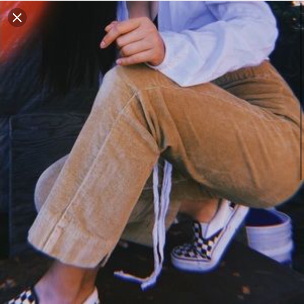 Brandy Melville corduroy tilden pants !!